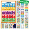 Classroom Educational Posters - 20pcs 16” x 11” - Teacher