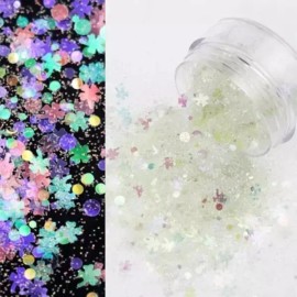 VY [주식회사 브이와이][JHL6QQ42_51JD]머메이드 홀로그램 스팽글 믹스 12종 (29894605 Mermade Hologram Spangle Mix 12 Types