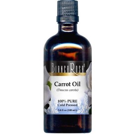 Carrot Carrier Oil - 100% Pure, Cold Pressed (3.40 fl oz, ZIN: 428362) - 3 Pack