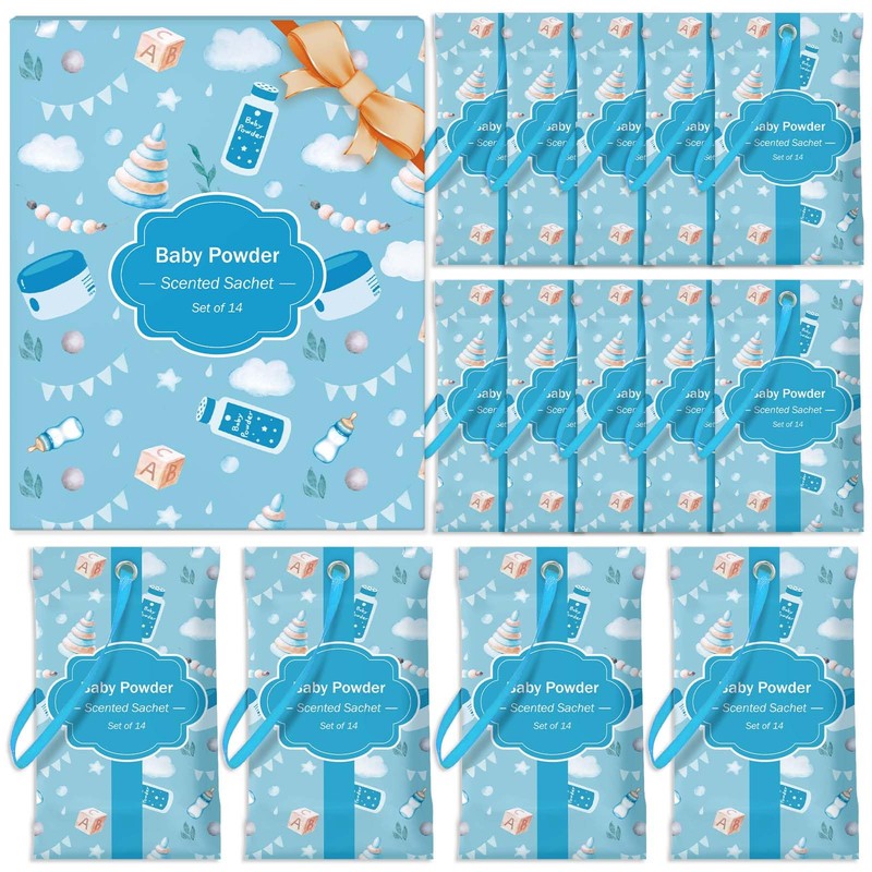 STRN Scented Sachets for Drawer and Closet, Baby Powder Scent