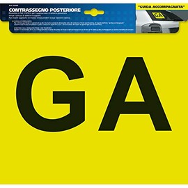 Lampa 65360. Kennzeichnung ga hinten, Fahren mit