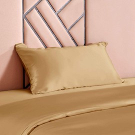 THXSILK 100% 19 Momme Silk Pillowcase Cushion Cover with Zip - Silk Pillow Cover - Super Soft and Smooth Silk Pillow Cover