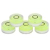 Mini Round Level Bubble, 15mm Diameter, 5 Pack, Measuring Tool