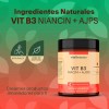 Vitalbotanics Niacina Vitamina B3 Con 120 Capsulas De 500mg Sabor
