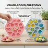 2 Pack Silicone Chocolate Molds - Honey Comb Silicone Mold,