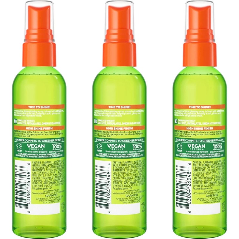 Garnier Fructis Style Brilliantine Shine Glossing Spray 3 Fl Oz
