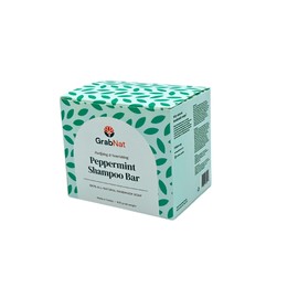 All-Natural Peppermint Shampoo Bar (4 pack x 100 grams) Handcrafted with Oils & Pure Ingredients - Sulfate-free, Paraben-free, Cruelty-free, Eco-Conscious Zero-Waste - Contains Jojoba Oil, Castor Oil, and Aloe Vera Extract