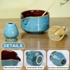 CZCMYAU Matcha Whisk Set of 4 Matcha Bowl with Spout