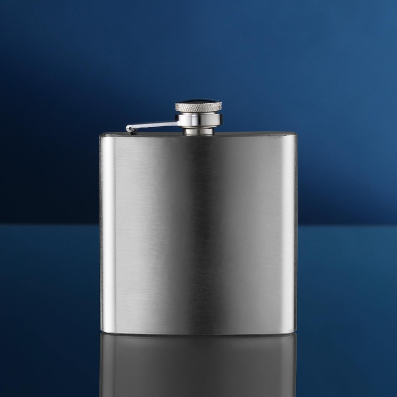 Maxwell & Williams Cocktail & Co Hip Flask 170ML Stainless
