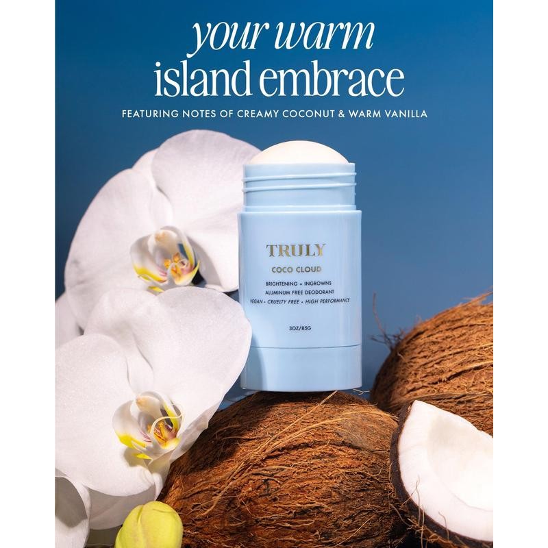 Coco Cloud Ingrown Prevention and Brightening Deodorant - Warm Vanilla