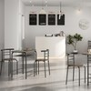 Yaheetech 3 Piece Dining Table Set, Kitchen Table & Chair
