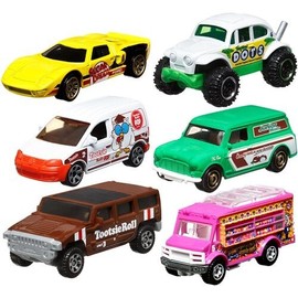 Mattel Matchbox 2024 Candy 6 Car Set