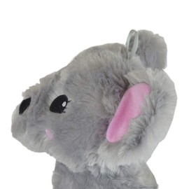 Grey Mouse 3D Plush Hot Water Bottle and Cover