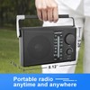 LEOTEC Portable AM FM Radio with Best Reception,Battery Operated or