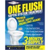 ProLab ONE FLUSH - Septic Tank Treatment Packets, 3-Month Supply