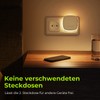 AUVON AUVON Nachtlicht Steckdose mit Bewegungssensor und Dämmerungssensor, 2 Stück