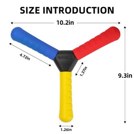 WIESSOC 1Pack Hand Eye Coordination Trainer & Speed Training Tool | Reaction Catch Trainer – Improve Reflex, Agility, and Focus for Sports, Exercise, and Fun for All Ages