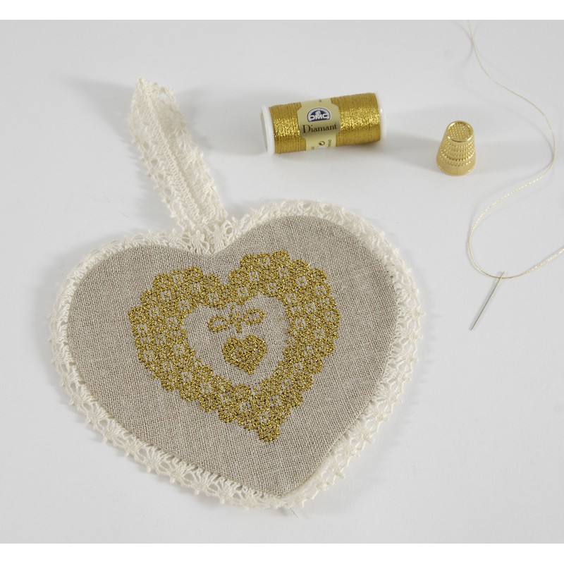 DMC Diamant Metallic Needlework Thread, 38.2-Yard, Copper