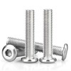 25Pcs M6x55mm Flat Head Screws and Bolts, M6 Socket Flat
