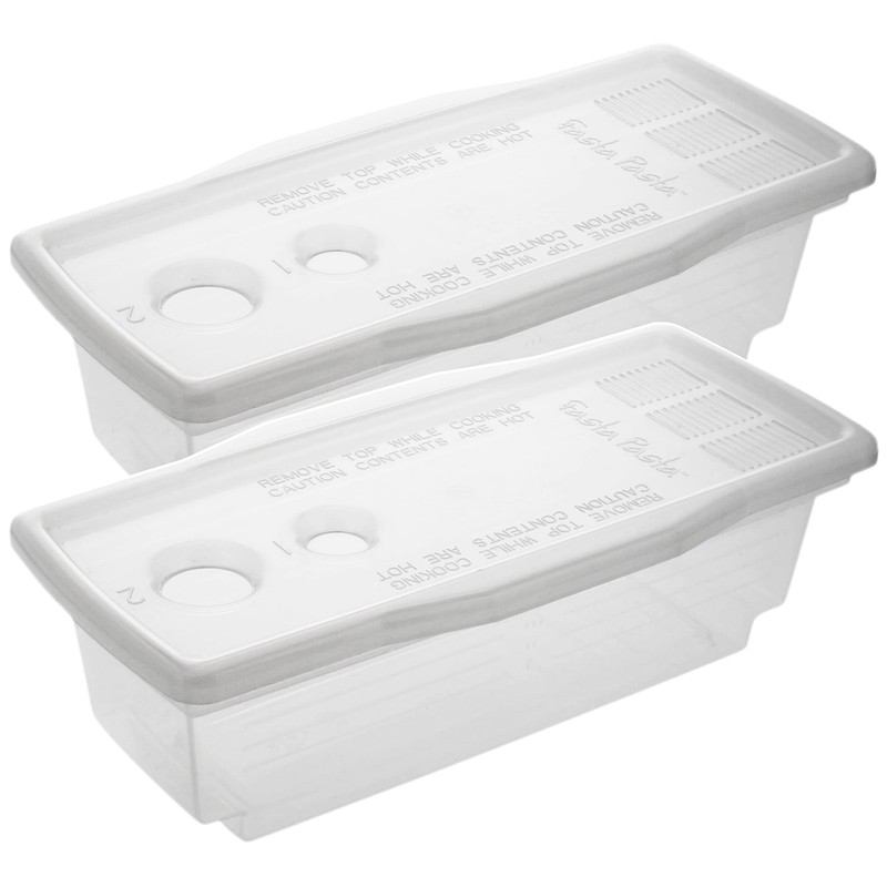 Fasta Pasta Microwave Pasta Cooker- The Original (2PK)- Cooks up