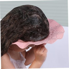 Protector para Lavado de Cabello para Bebés, 3 Piezas Gorro de Ducha para Bebé Protector para Lavado Cabello para Niños Pequeños Visera Baño Plástico 