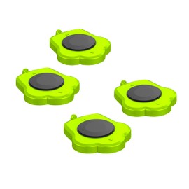 Heavy Duty Furniture 4 Sliders for Easy and Safe Moving, Appliance Roller Suitable for Sofas, Couches and Refrigerators, Adjustable Height (Green Rollers Only)