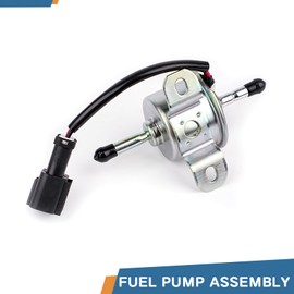 Baxzl Fuel Pump Assembly for Takeuchi TB210R TB257FR TB335R TB350R TB370 TL10 TL10V2 TL12 TL12R2 TL12V2 TL230 TL6R TL8 TL8R2 Replaces K1G938-52034 K1G93852034