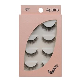 Matsudaya (G101) 4 Pairs G1 Series Eyelashes Ultra Dense Recitals Stage Use Everyday Makeup Natural Cute Long Eyelashes Extensions Luxury Fake Eyelashes