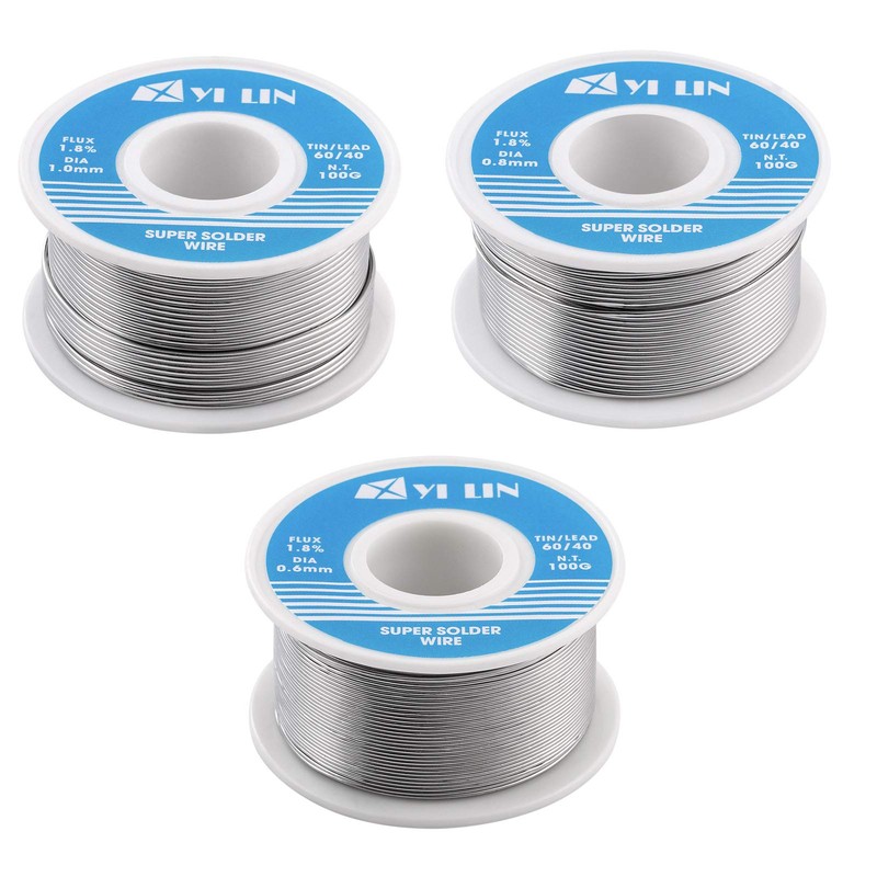 YI LIN 60/40 Solder 100g Tin Lead Rosin Core Solder