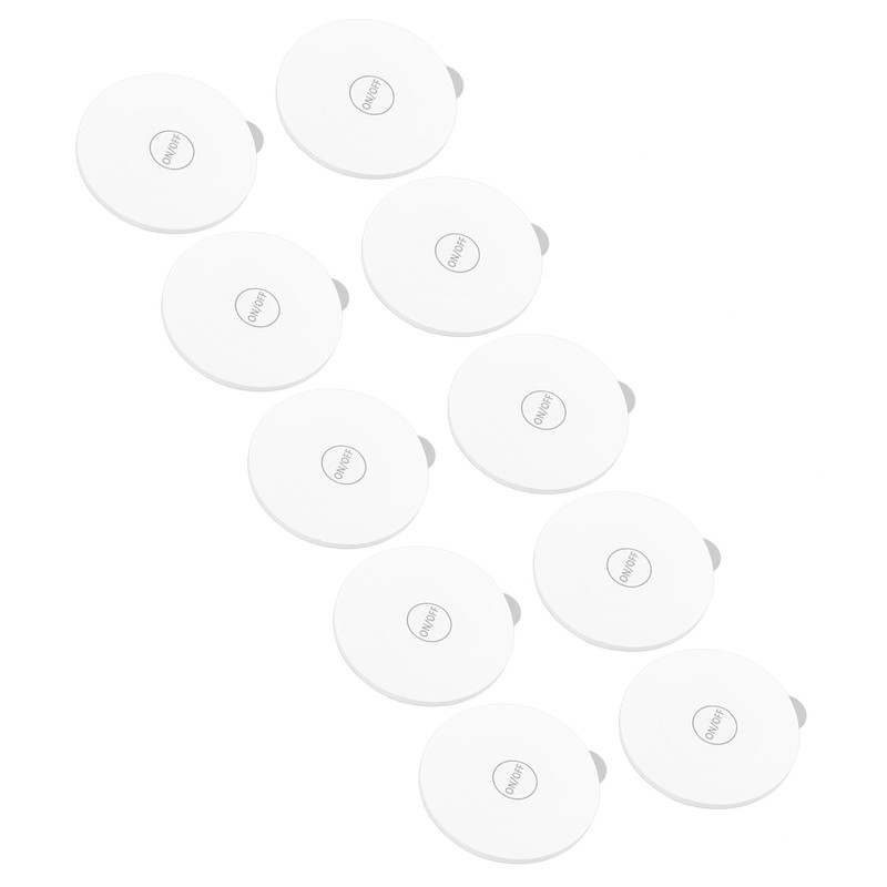 10Pcs LED Bottle Coaster LED Light Up Coaster Sticker Lights