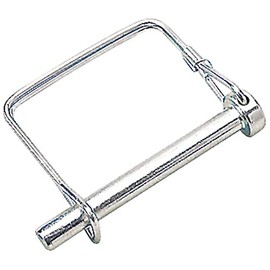 Galvanized Trailer Coupler Locking Pin, 1/4 inch