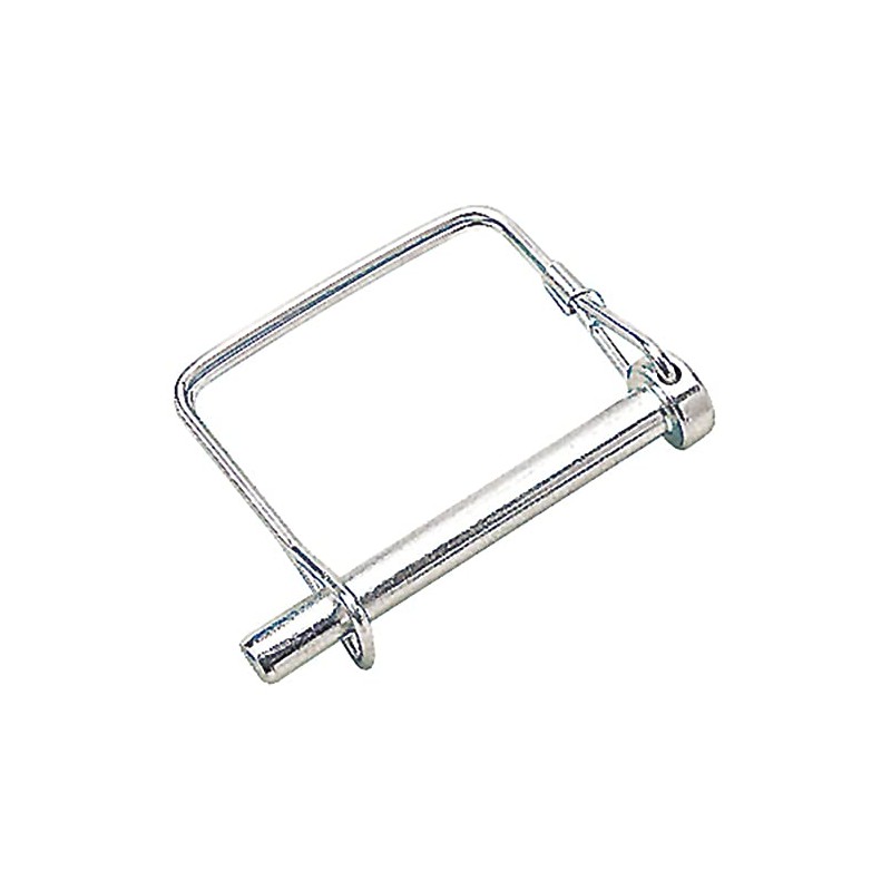 Galvanized Trailer Coupler Locking Pin, 1/4 inch