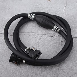 Marine Johnson 3/8in Boat Motor Fuel Gas Hose Line Assembly Primer Bulb Connector Fuel Gas Line Assembly