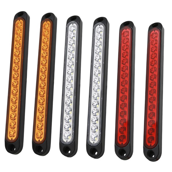 Ciieeo 6pcs Durable Rear Lights Tail Light for Trucks Trailers