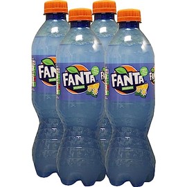 European Fanta Shokata Soda 4-Pack of Bottles 4 x 500 ml