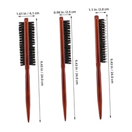 Mikinona Bristle Hair Comb Tail Comb for Women Styling Curl Wide Tooth Professional Hair Brush
