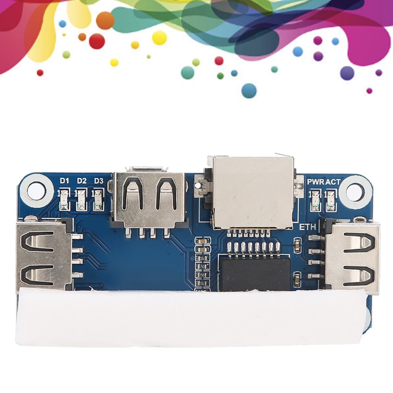 Power Expansion Board 3 Port USB Hub 4B/Zero W Electronic
