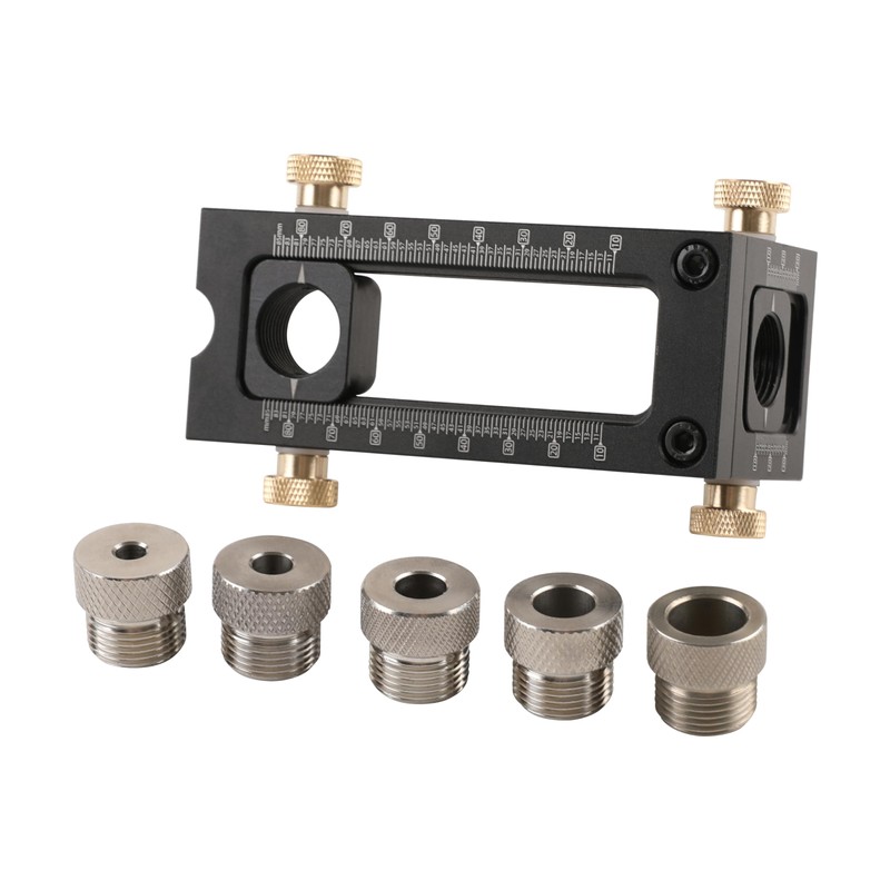 HFS(R) 2 in 1 Drilling Guide, Dowel Hole, Woodworking