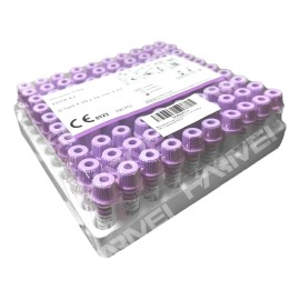 Tubo Microtainer Lila 0.5 Ml Con 100 Piezas