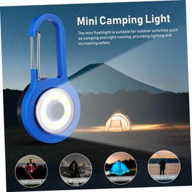 Operitacx Kleiner Taschenlampe Schlüsselanhänger LED Tragbare Schlüsselbund Taschenlampe Kompakt und Leicht für Camping und Outdoor 4 Farben Erhältlich