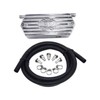 Cast Aluminum Breather System, with Valve Cover Vents, Compatible with