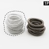 Living Mix Spring Hair Tie Silver / 리빙믹스 스프링머리끈 은색