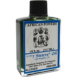 7 Sisters of New Orleans Perfumed Anointing Oil - Seven African 1/2oz
