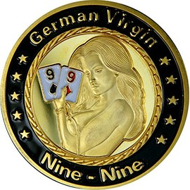 Poker Card Guard/Protector - GERMAN VIRGIN 99