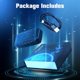 WFLNHB Hidden Magnetic GPS 4G LTEE Endurance 3 Month Real-time Car Tracking Multi Alerts Device, Electronic Fence, Speed Monitoring, Plug and Play, Subscription Required