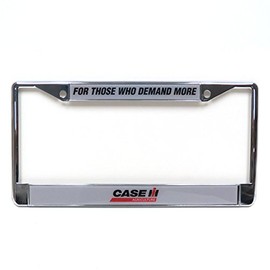 Case IH `for Those Who Demand More` License Plate Holder CA7381