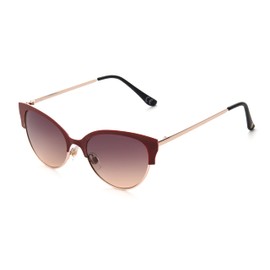 Foster Grant Women's Styles for Y.O.U. Melbourne Sunglasses Butterfly, Satin Gold, 54mm