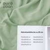 puredown® Fitted Sheet 90 x 200 cm Microfibre Bed Sheet