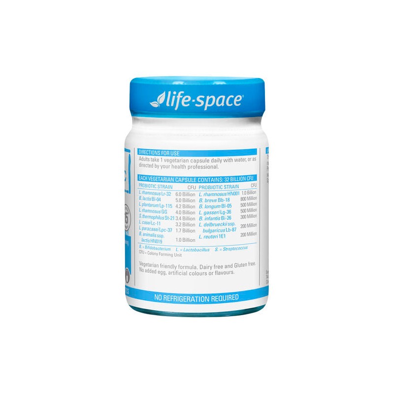 Life-Space Broad Spectrum Probiotic 60 Hard Capsules
