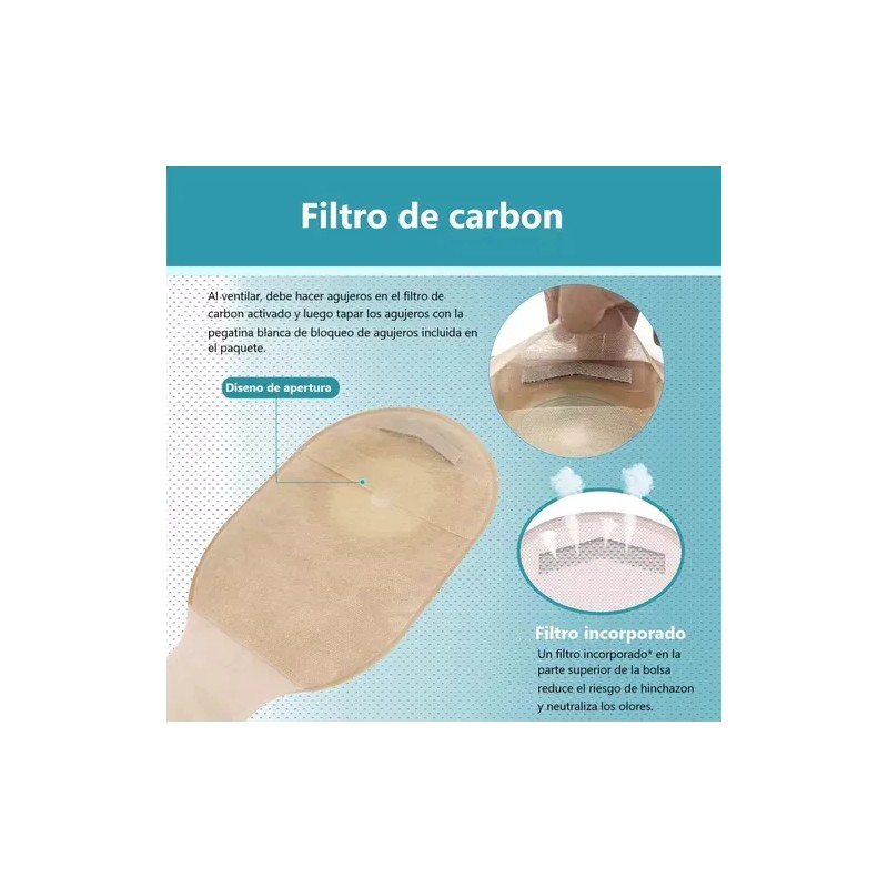 Bolsas Para Colostomia Osto System Adulto 10 Piezas